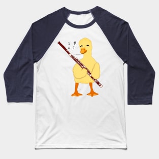 Bassoon Duck Baseball T-Shirt